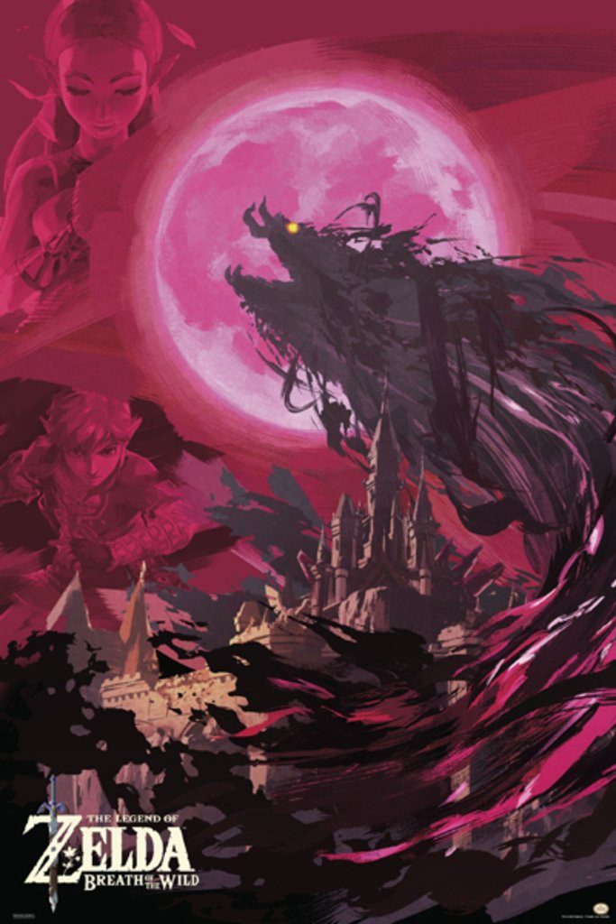 Legend Of Zelda Breath Of The Wild Blood Moon Ganon Fight Nintendo